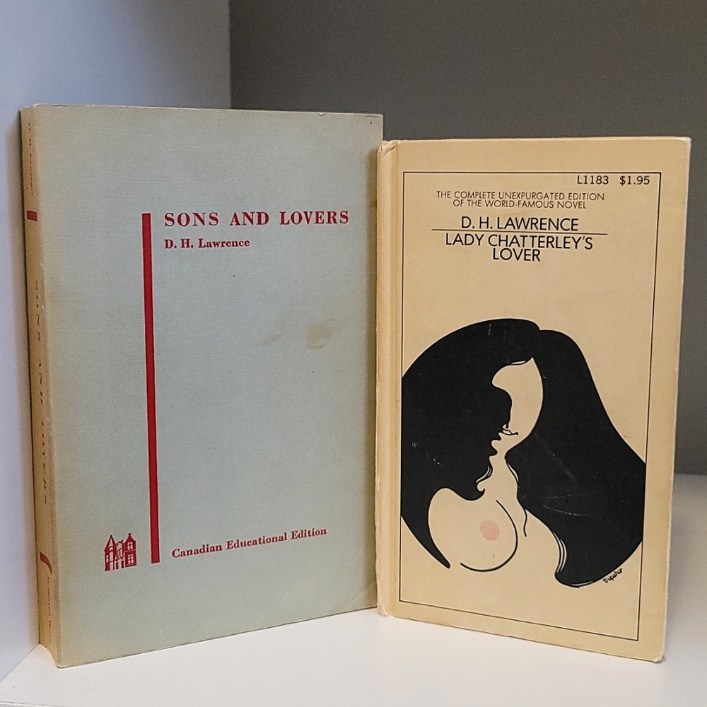 D.H. LAWRENCE Book Bundle -- Sons and Lovers, Lady Chatterley's Lover